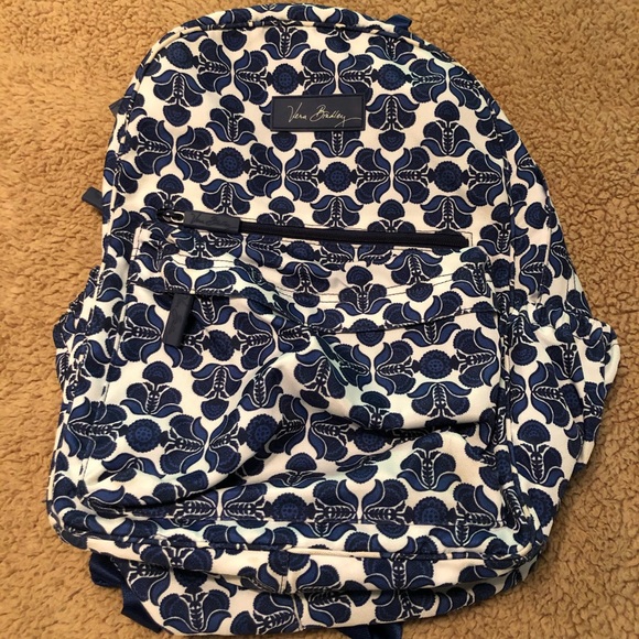 Vera Bradley Handbags - Vera Bradley Cobalt Blue Backpack